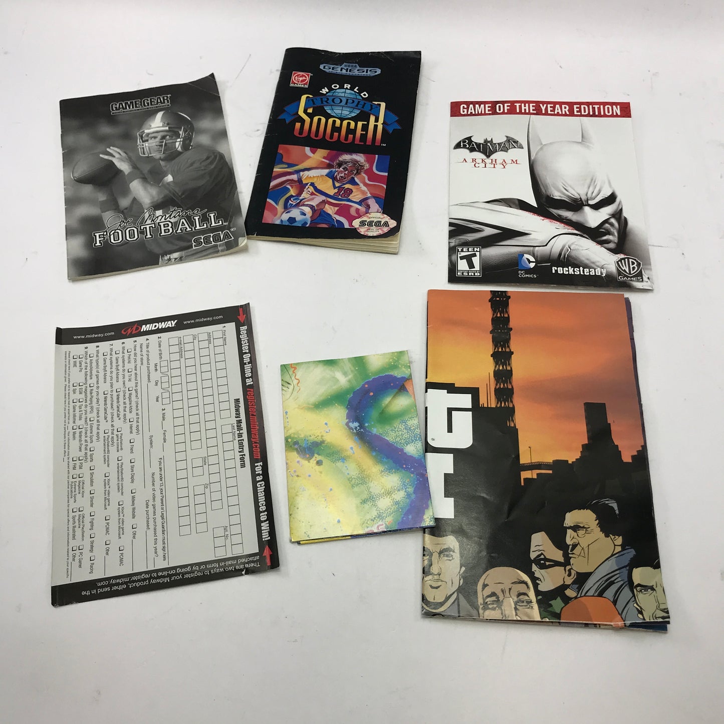 Lot of 93 Assorted Game Manuals [Wii, N64, NES, PS2 and More]  READ