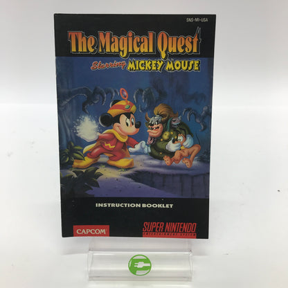 The Magical Quest Starring  Mickey Mouse (Super Nintendo SNES, 1991) Tested