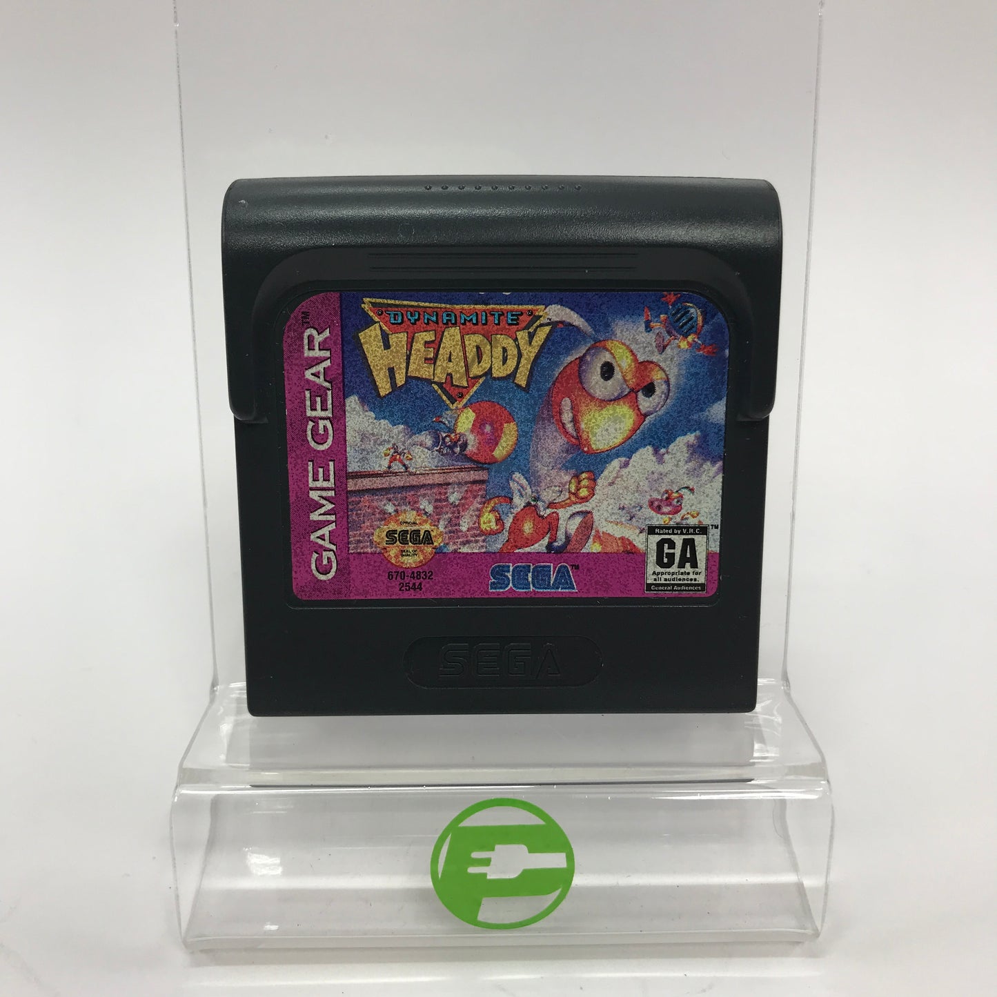 Dynamite Headdy (Sega Game Gear, 1993) Cartridge Only