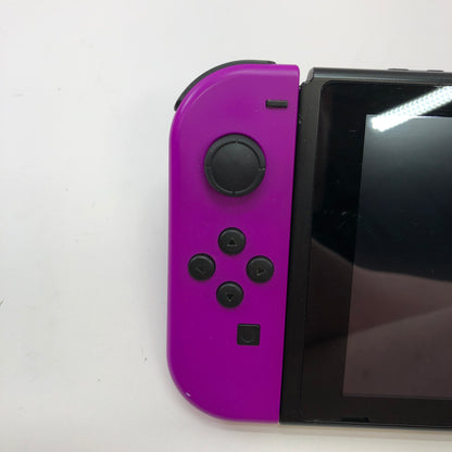 Nintendo Switch v2 Video Game Console Only HAC-001(-01) Wario Colors Joycon 