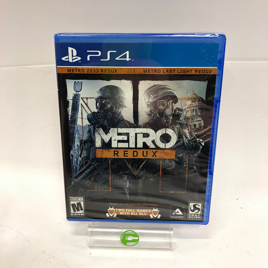 New Metro Redux (Sony PlayStation 4 PS4, 2014) Factory Sealed
