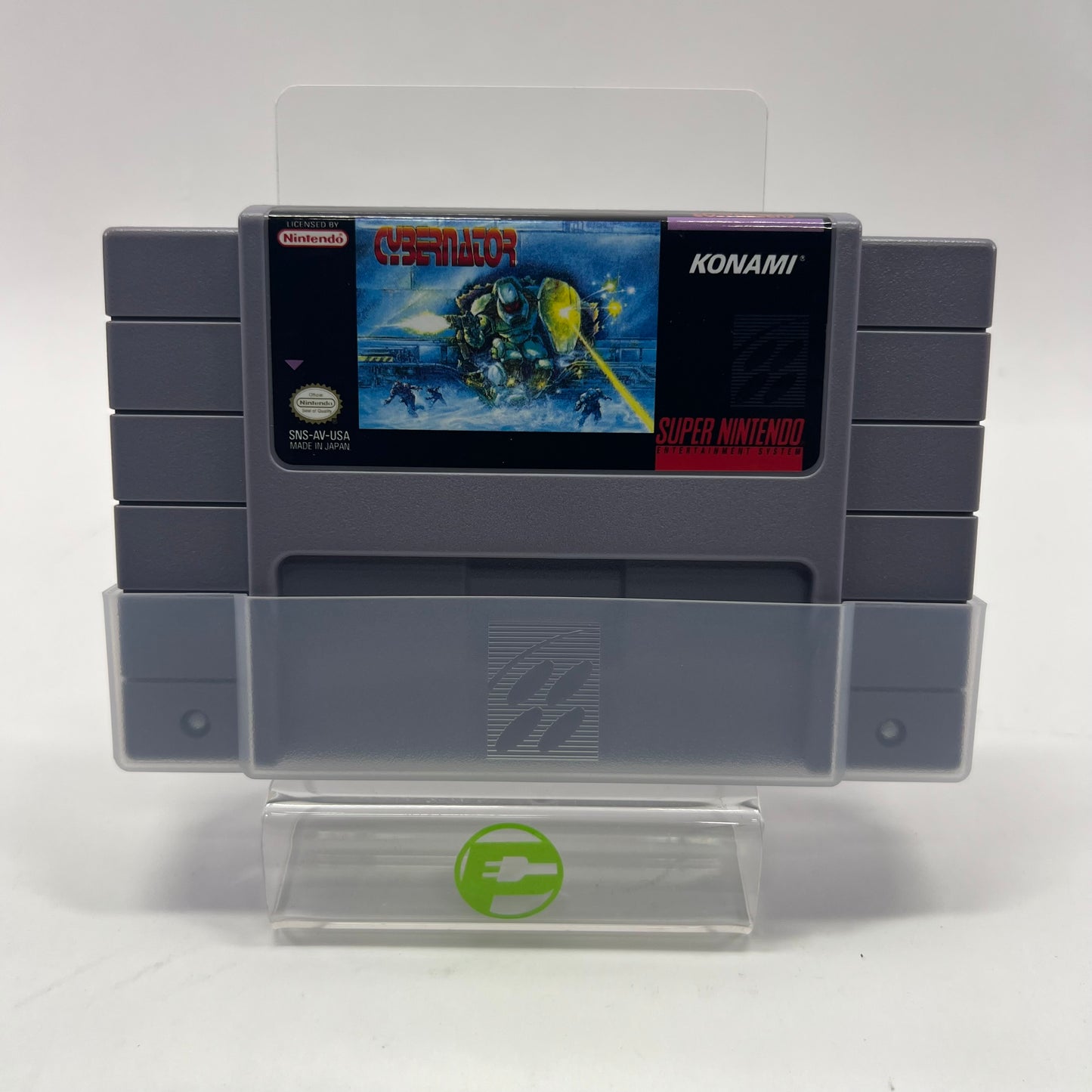 Cybernator (Super Nintendo SNES, 1993) Complete In Box CIB