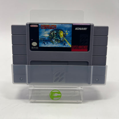 Cybernator (Super Nintendo SNES, 1993) Complete In Box CIB