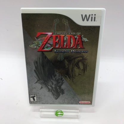Zelda Twilight Princess (Nintendo Wii, 2006) Complete in Box w Manual, CIB