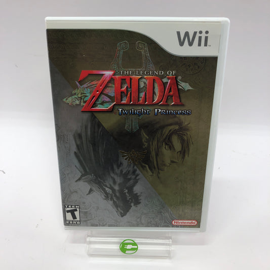 Zelda Twilight Princess (Nintendo Wii, 2006) Complete in Box w Manual, CIB