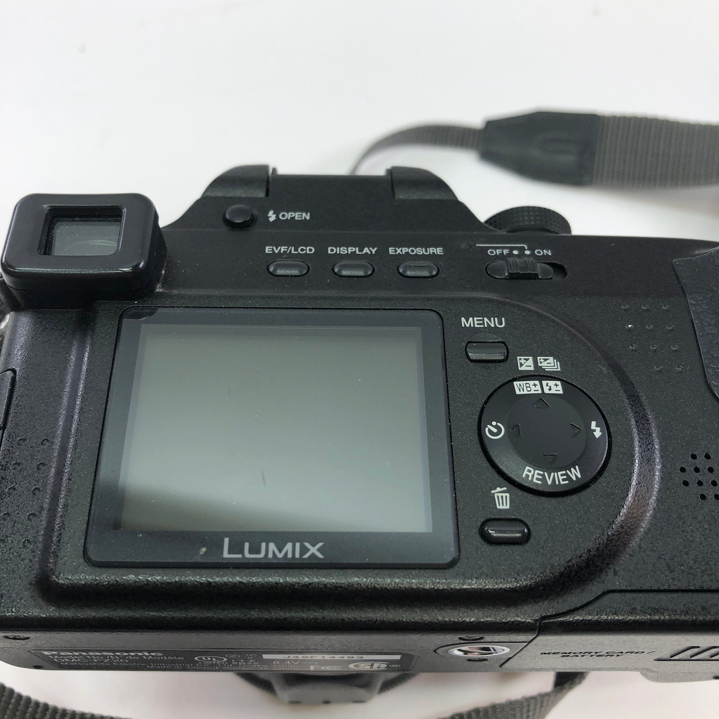 Panasonic Lumix DMC-FZ20 5.0 Digital Camera w OEM Charger and Operation Guide