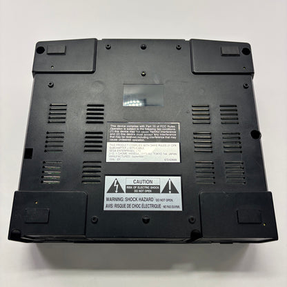 Sega Saturn Model 1 Video Game Console Black MK-80000A