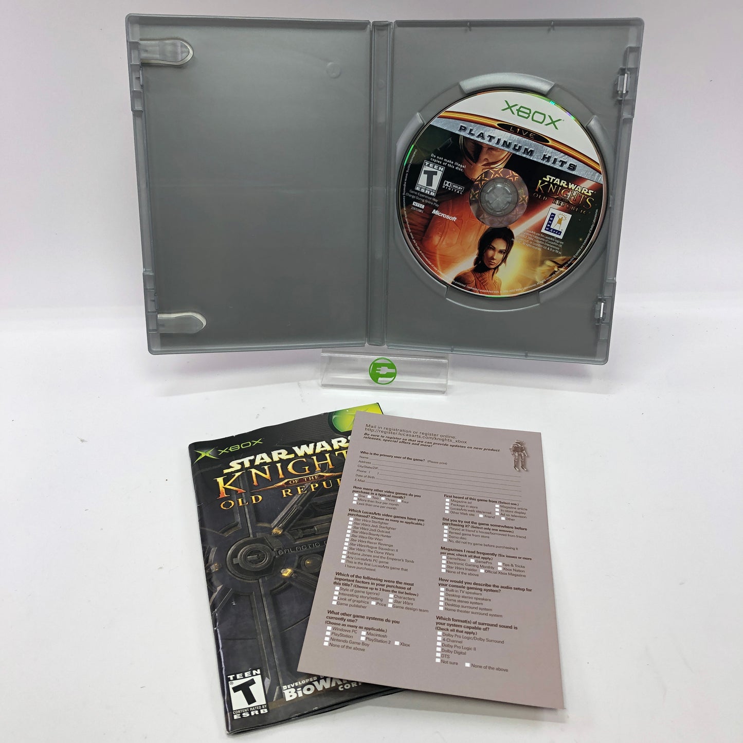 Star Wars Xbox Collection [Rep Commando, Knights I & II] Microsoft Original Xbox