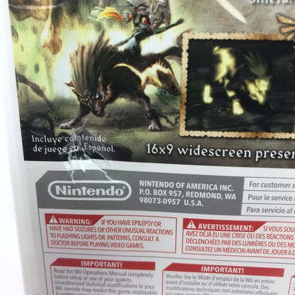 Zelda Twilight Princess [Nintendo Selects] (Nintendo Wii, 2011) No Manual