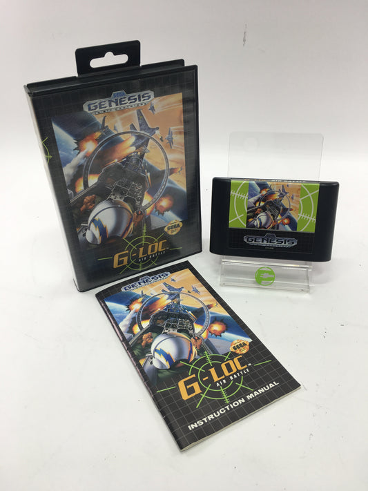 G-LOC Air Battle (Sega Genesis, 1993) CIB, Tested, Fully Working