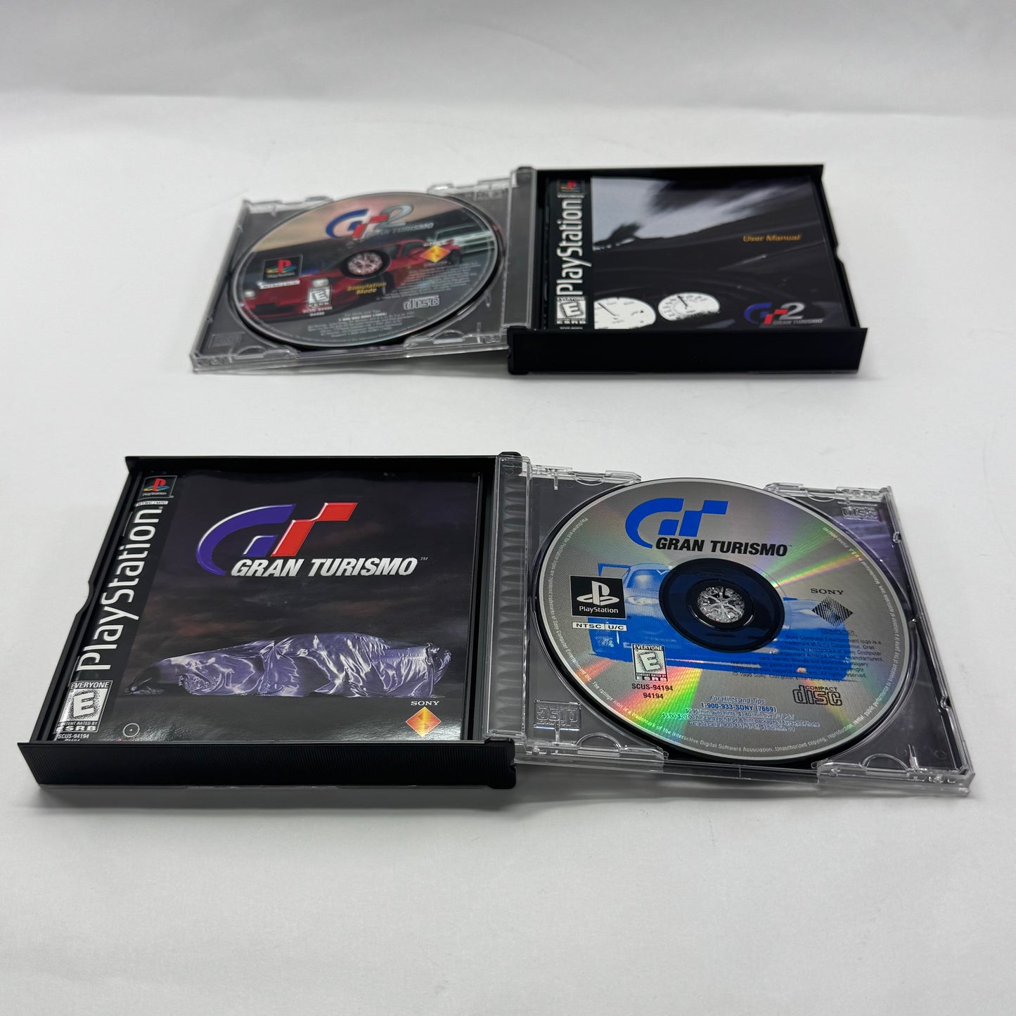 Gran Turismo 1 & 2 (Sony PlayStation 1 PS1, 1998 & 1999)