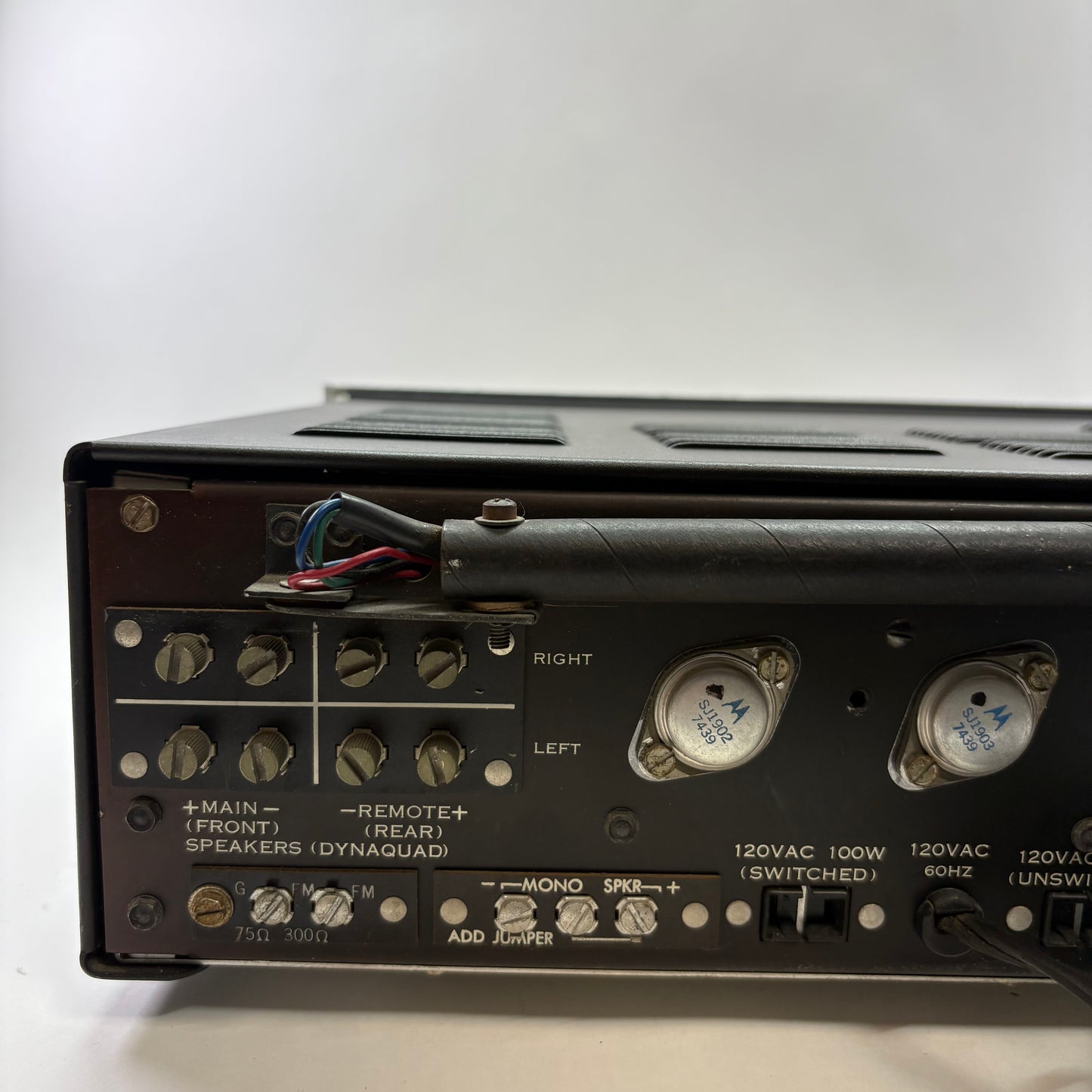 Broken Sherwood S-7900A Stereo/Dynaquad Receiver Read Description
