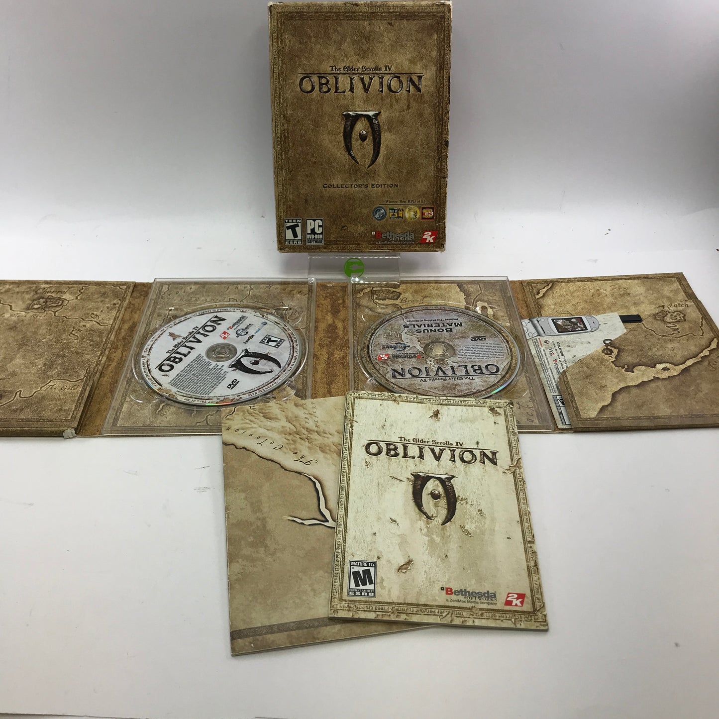 Elder Scrolls IV: Oblivion [Collector's Edition] (PC, 2006) No Collectable Coin