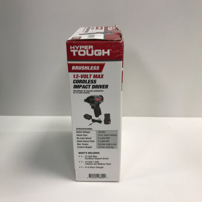 New Hyper Tough 12-Volt Max Cordless impact driver Cordless Impact Driver 98809