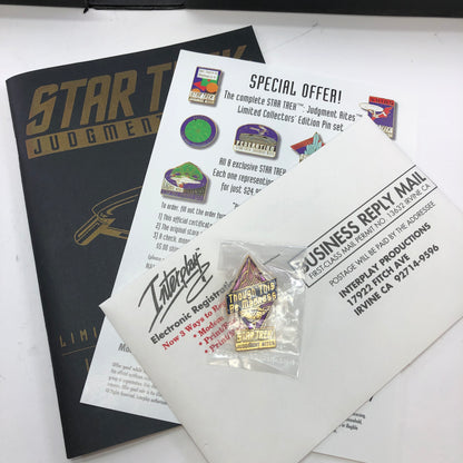 Star Trek: Judgment Rites[Limited CD-ROM Collectors Edition](PC 1994) Sealed VHS