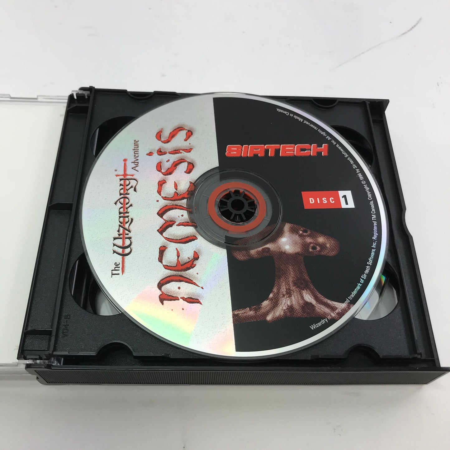 The Wizardry Adventure Nemesis (PC, 1996) Complete in Original Box w Manuals CIB