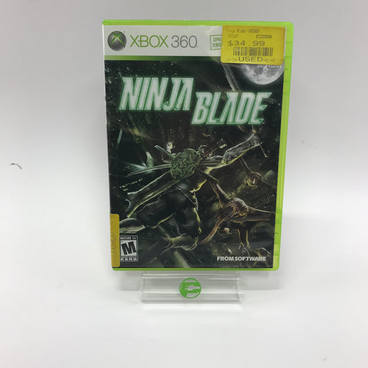 Ninja Blade (Microsoft Xbox 360, 2009) Complete in Original Box w Manual, CIB