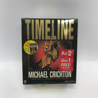 New Timeline Michael Crichtron (PC, 2000) Factory Sealed