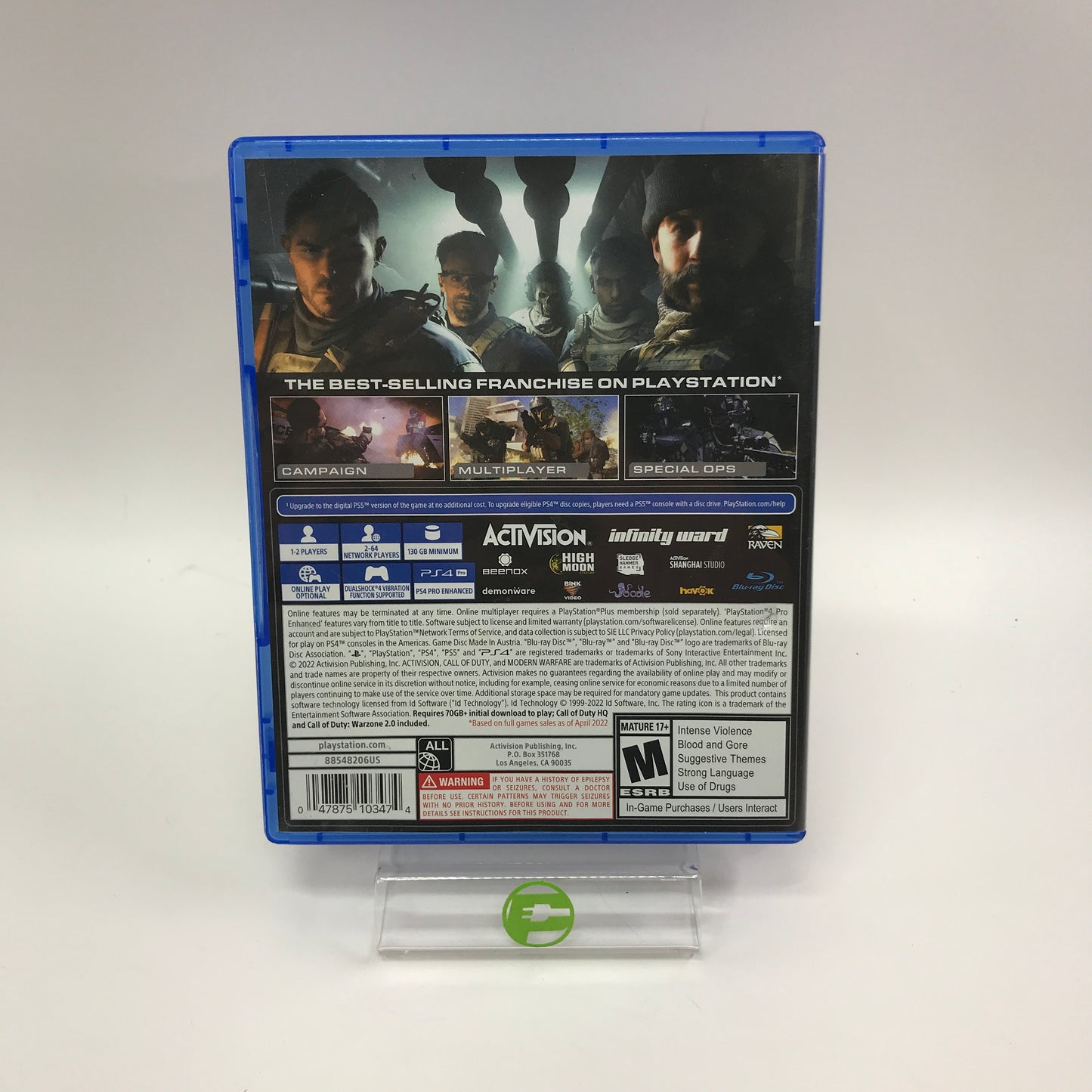 Call of Duty: Modern Warfare II (Sony PlayStation 4 PS4, 2022)