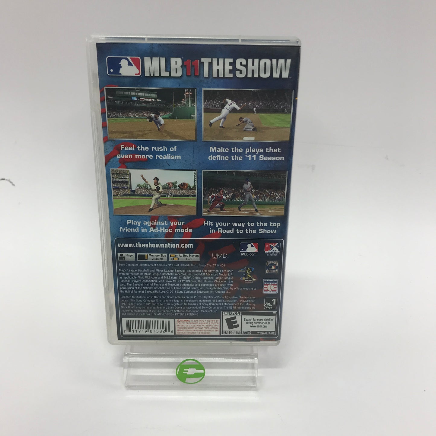 MLB 11: The Show (Sony PlayStation Portable PSP, 2011) Complete in Original Box