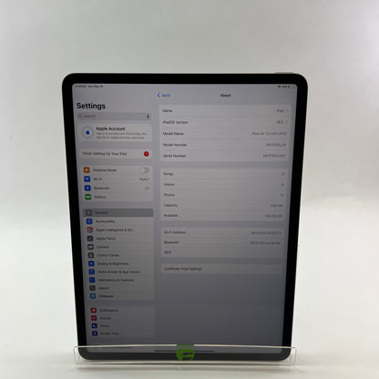 WiFi Only Apple iPad Air 13" M2 256GB Space Gray MV2D3LL/A