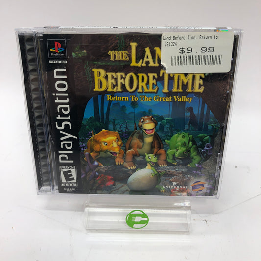 Land Before Time Return to the Great Valley(Sony PlayStation 1 PS1, 2000) Sealed