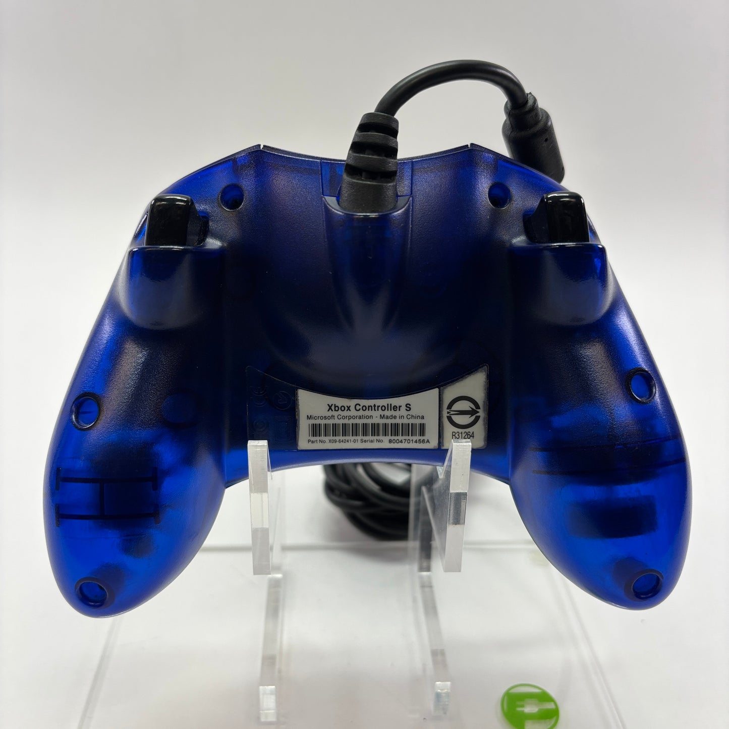 Microsoft Original Xbox Controller S Blue X09-64241-01