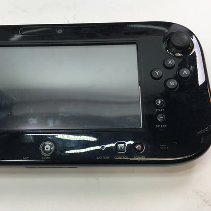 Nintendo Wii U Video Game Console Black CIB Tested and Working w Both Games