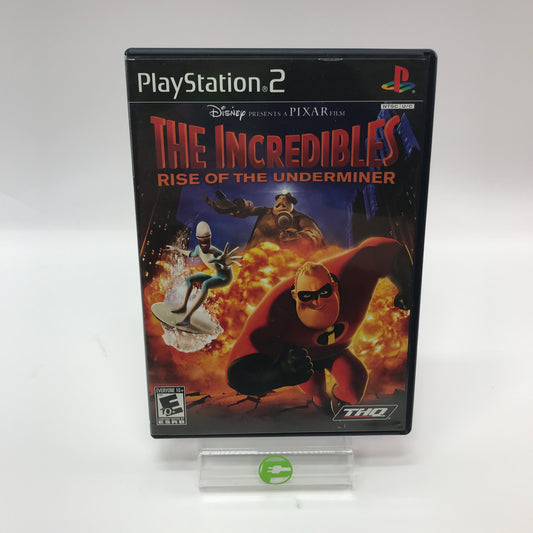 The Incredibles Rise of the Underminer (Sony PlayStation 2 PS2, 2005) CIB