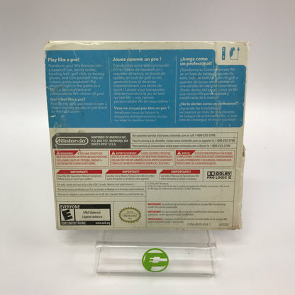 Wii Sports (Nintendo Wii, 2006) Complete in Original Box w Manual