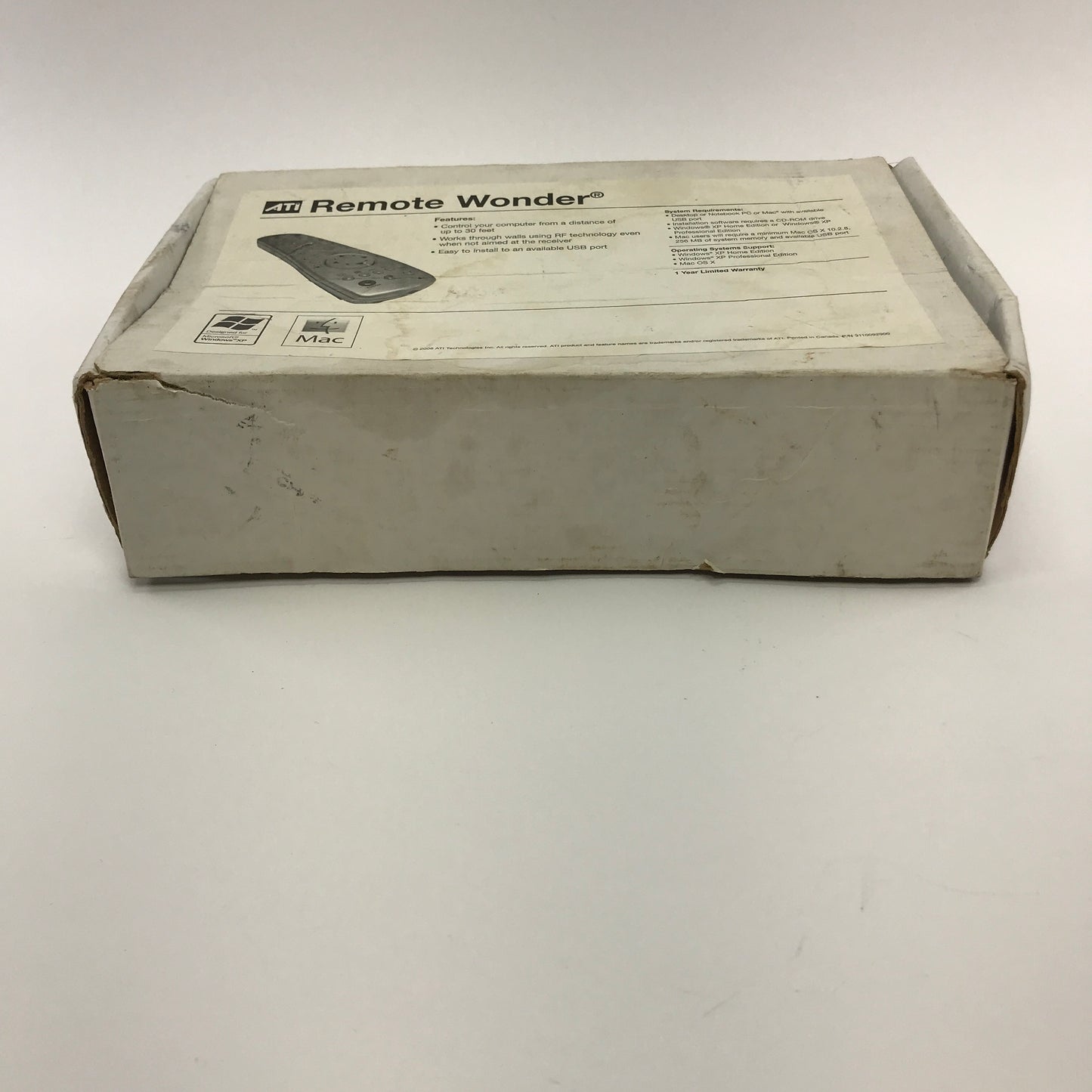 New Remote Wonder 0536 PC Remote 5000023600 in Original Box With Receiver