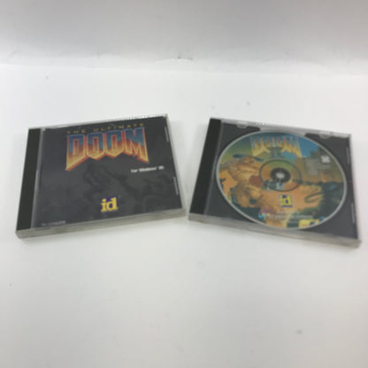 The Ultimate Doom and Doom II for PC in Original Jewel Cases