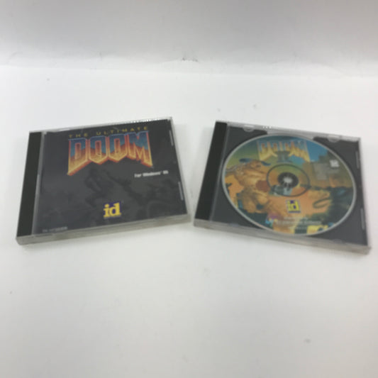 The Ultimate Doom and Doom II for PC in Original Jewel Cases