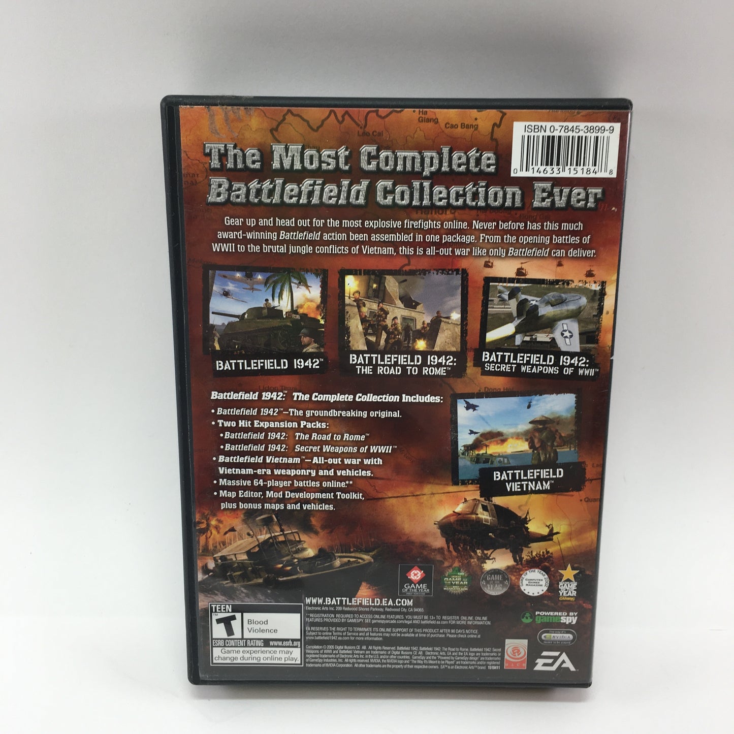 Battlefield 1942 [The Complete Collection] (PC, 2006) w Vietnam Manual