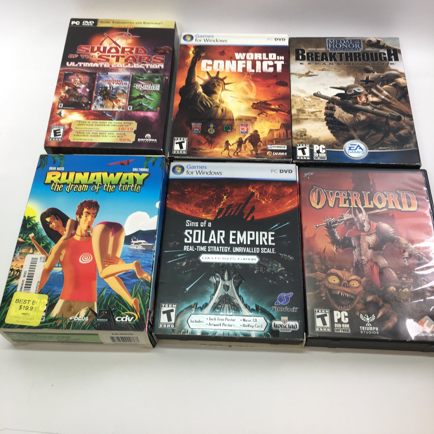 Lot of 33 PC Games [Half Life 2, Fallout 3, Fable and More]