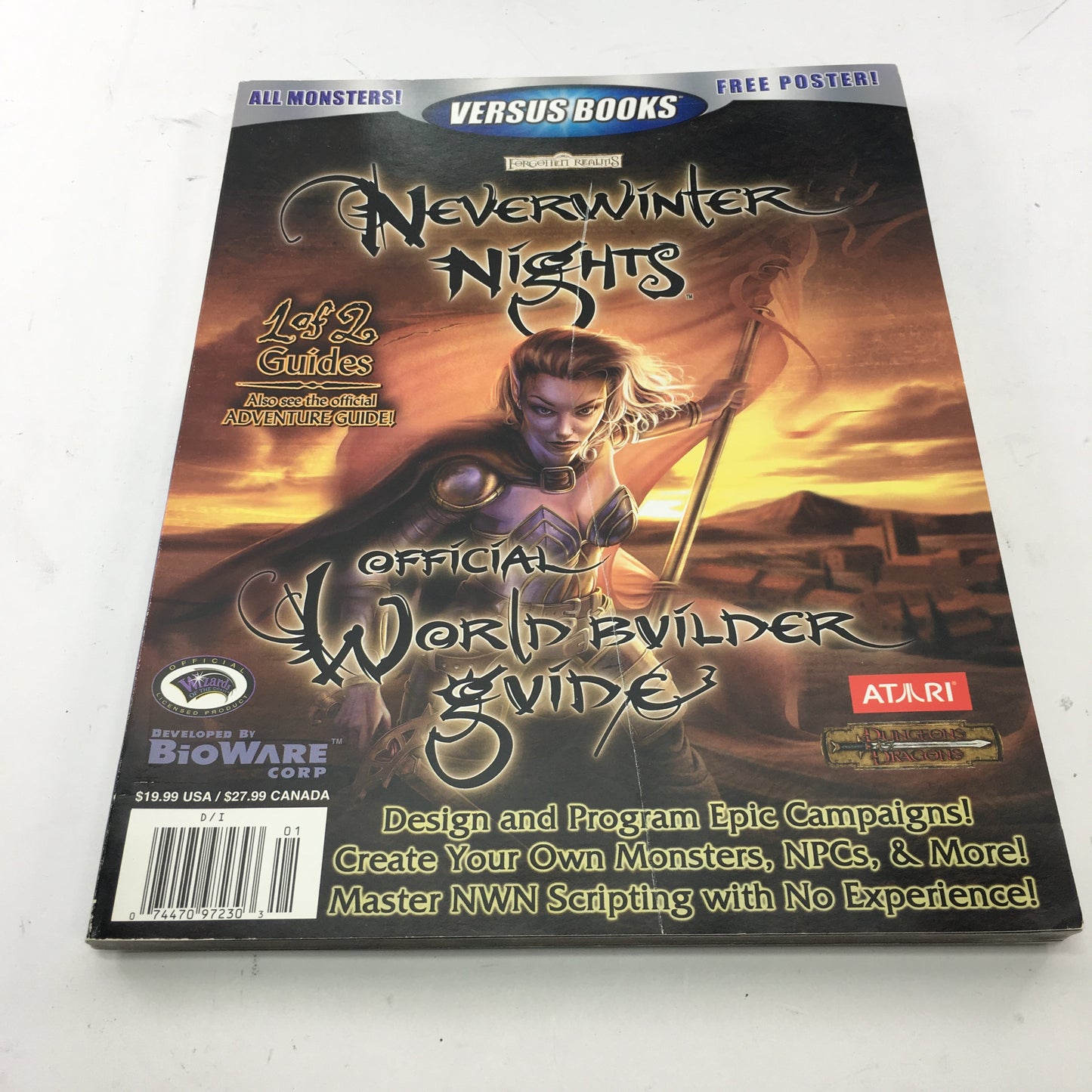 Neverwinter Nights (PC, 2002) CIB w Adventure and World Building Guides
