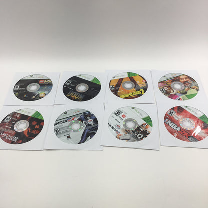 Lot of 53 Loose Disc Microsoft Xbox 360 Games [Call of Duty, Doom3 and More]