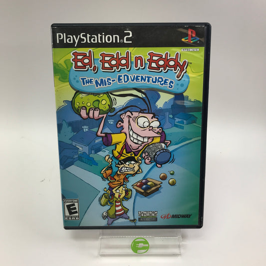 Ed Edd N Eddy Mis-Edventures (Sony PlayStation 2 PS2, 2005) No Manual