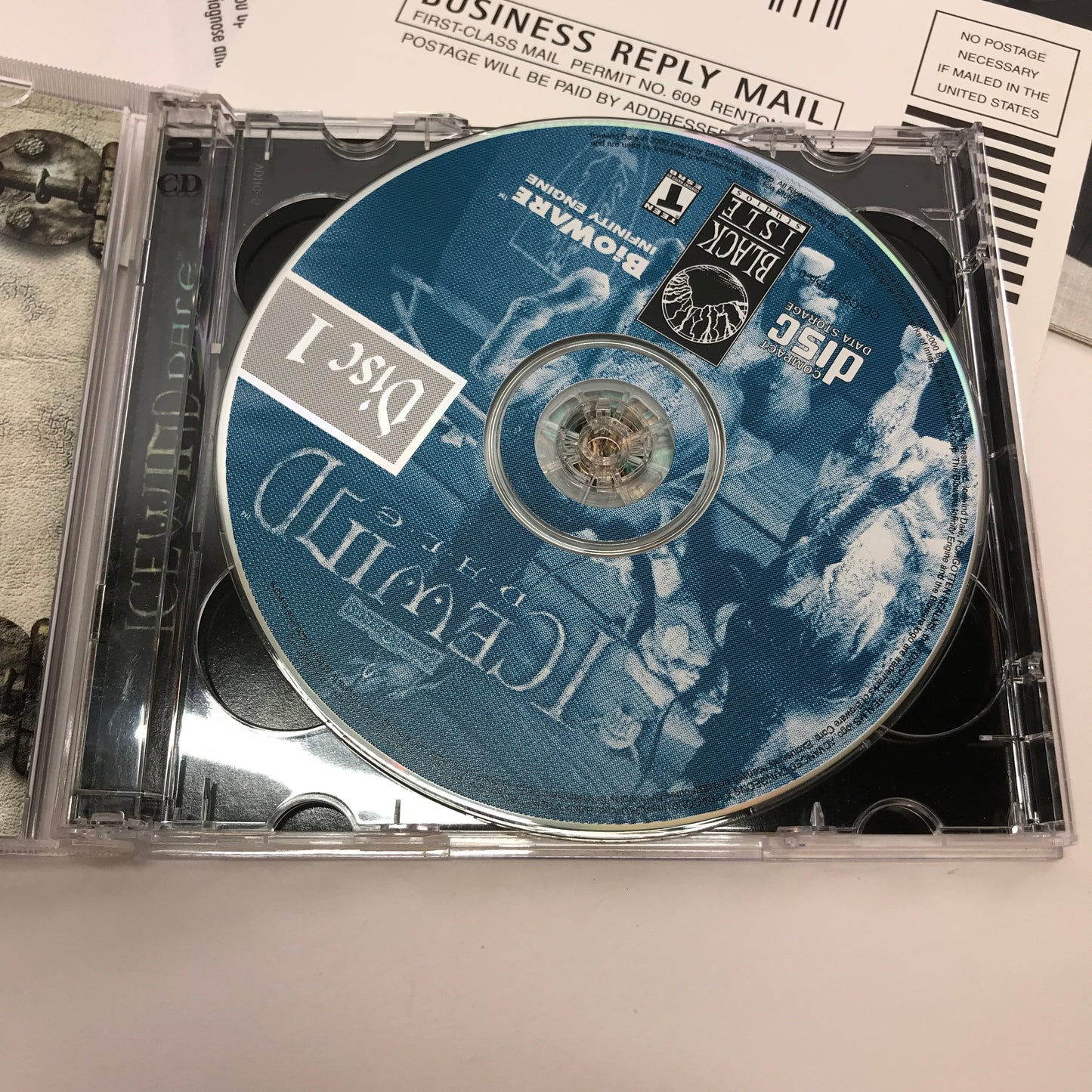 Icewind Dale (PC, 2000) w/ Original Big Box and Manual, No Map