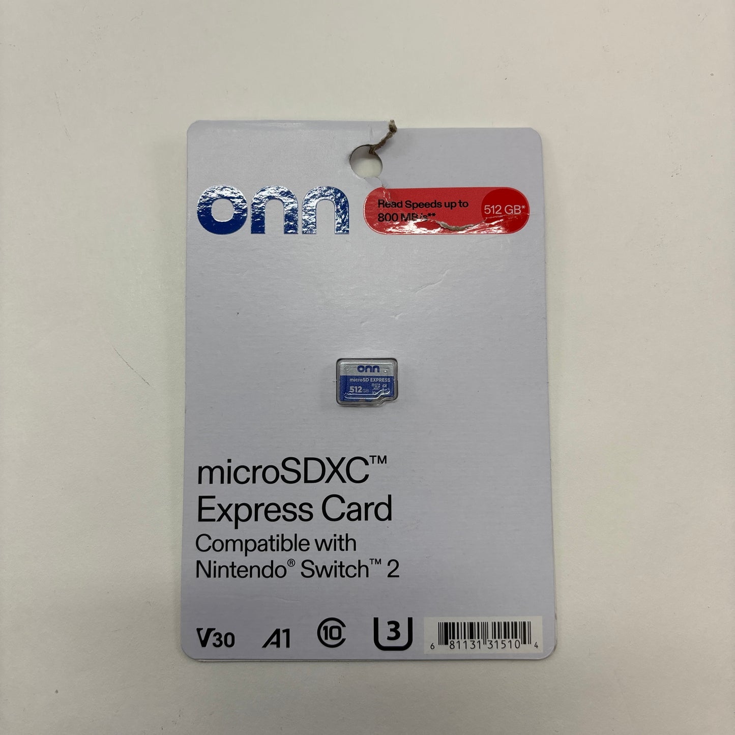 New Onn MicroSDXC 512GB 2535B