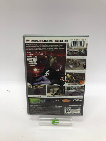 True Crime Streets of LA and BradyGames Strategy Guide Microsoft Original Xbox 