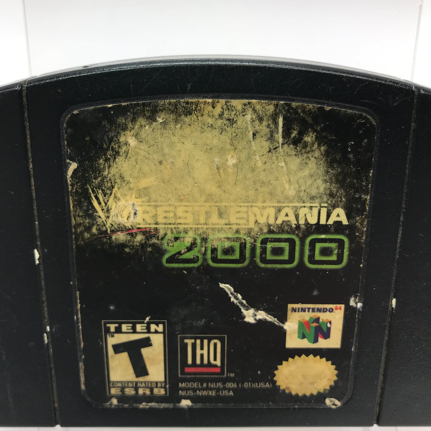 WWF Wrestlemania 2000 (Nintendo 64 N64, 1999) Cartridge Only