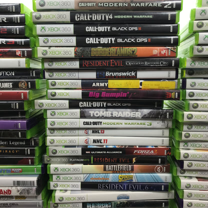 Lot of 133 Microsoft Xbox 360 Games [Call of Duty, Gears of War and More]