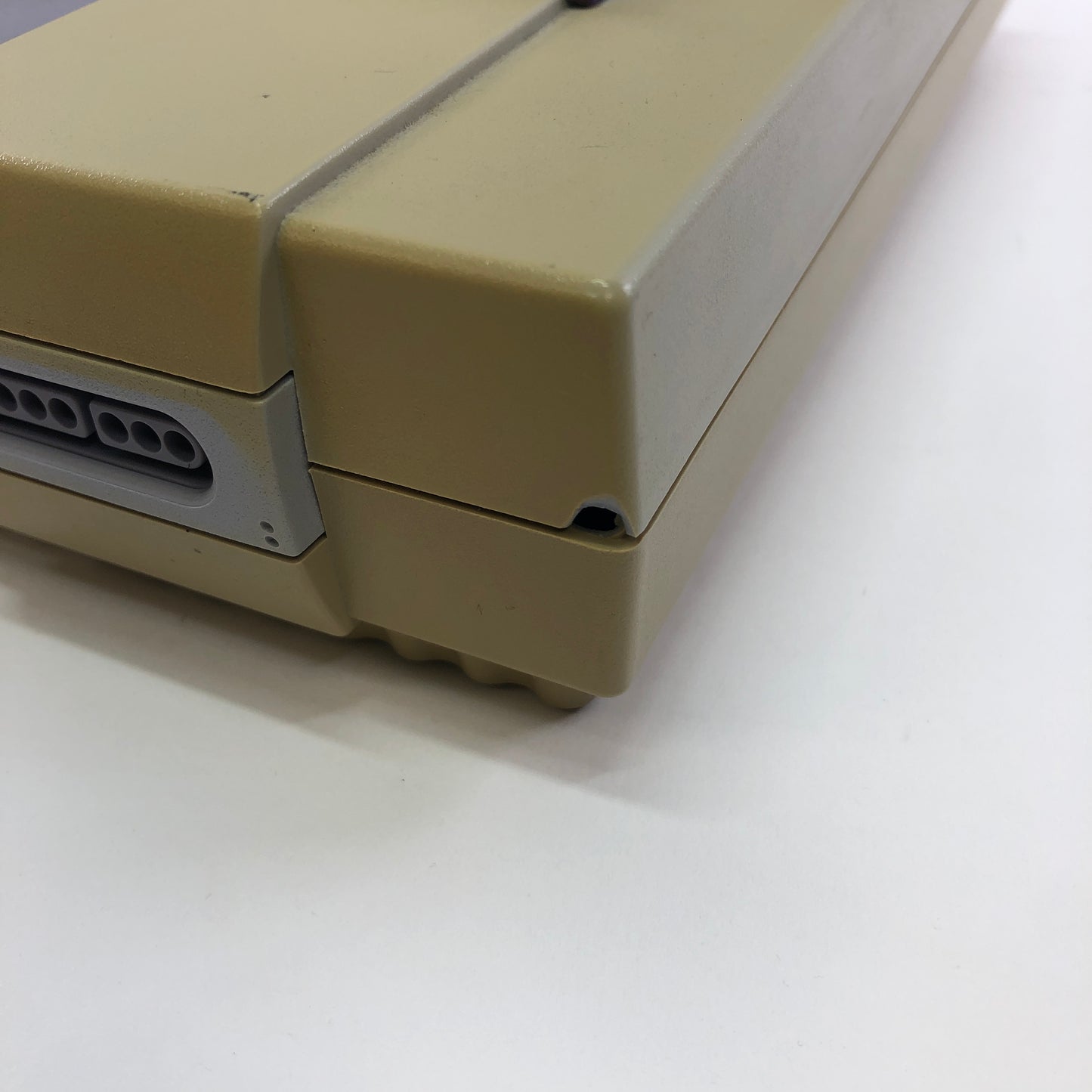 Super Nintendo Entertainment System SNES Console Only SNS-001 Gray READ