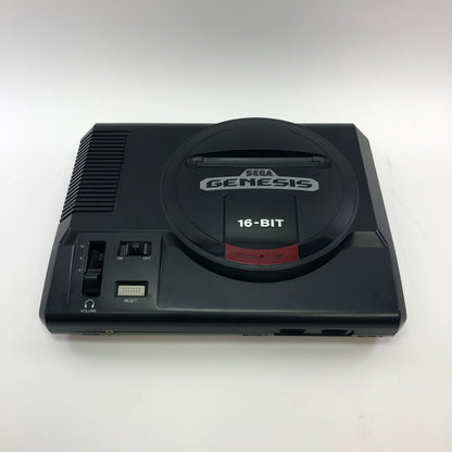 Sega Genesis 16-Bit Video Game Console Black 1601 Tested