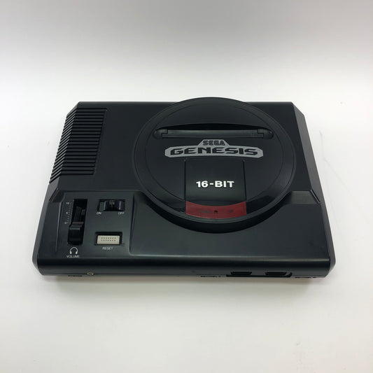 Sega Genesis 16-Bit Video Game Console Black 1601 Tested