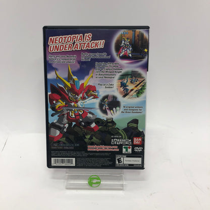 SD Gundam Force Showdown (Sony PlayStation 2 PS2, 2004) CIB Tested and Working