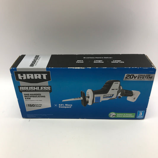 New Hart One-Handed Reciprocating Saw HPRS50 in Original Unopened Box
