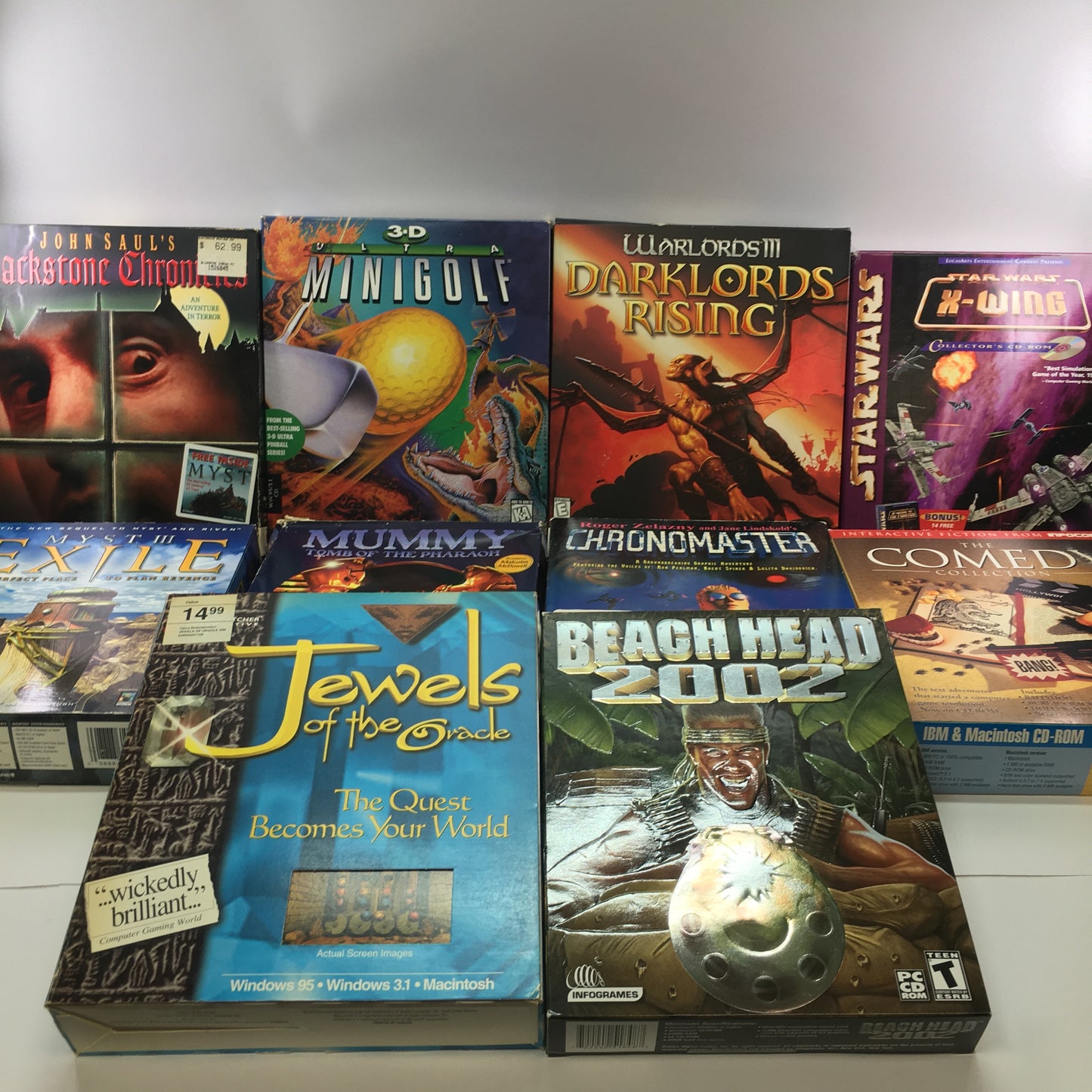 Lot of 10 PC Generic Games
