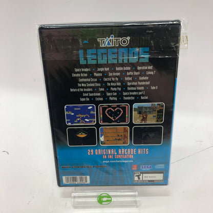 Taito Legends (Sony PlayStation 2 PS2, 2005) Resealed